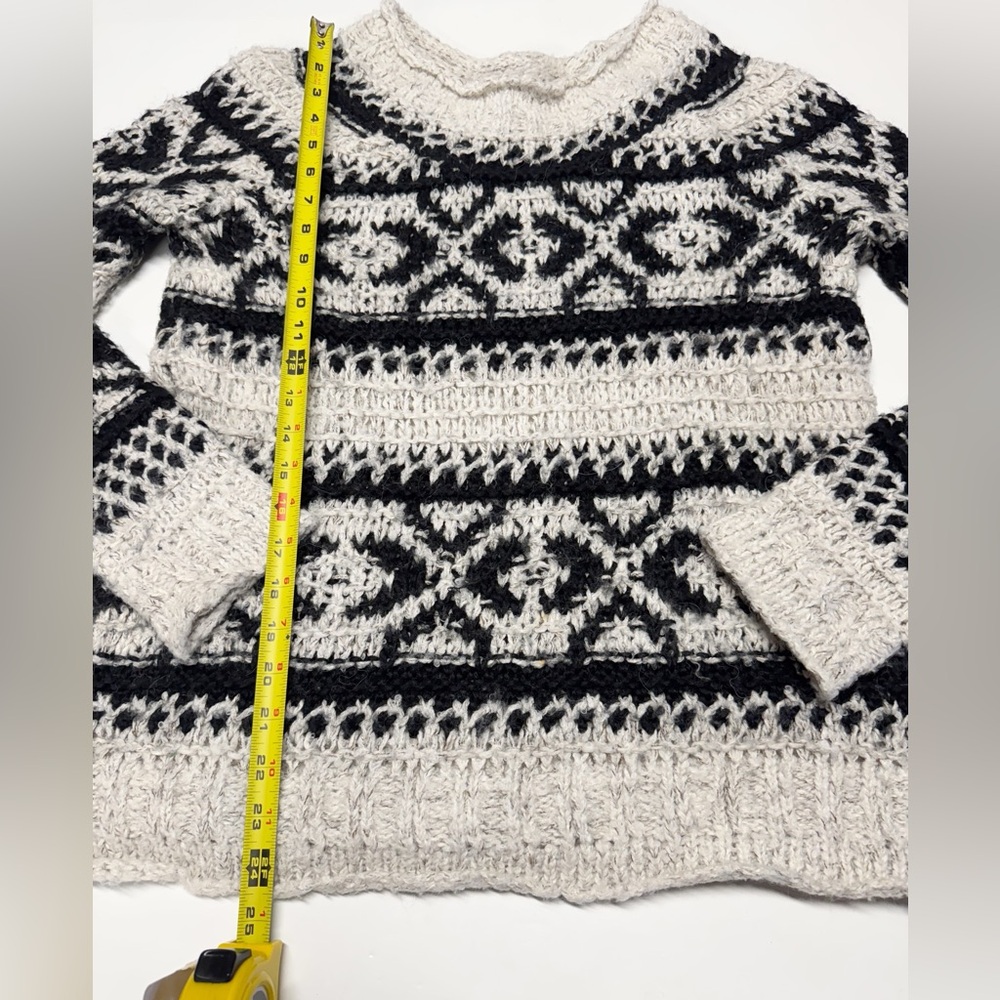 Free People | Silver Reed Fair Isle Wool Blend Sweater - Picture 11 of 12